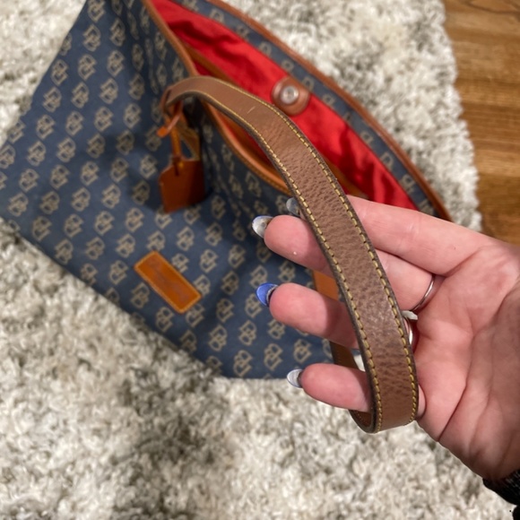 Rooney and Burke Denim Tote - Picture 4 of 5